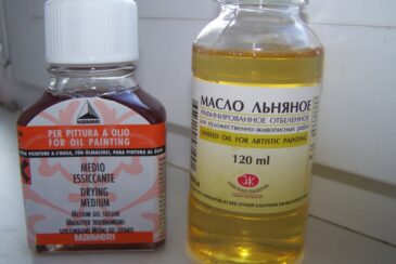 Пропитка льняным маслом деталей дома из дерева