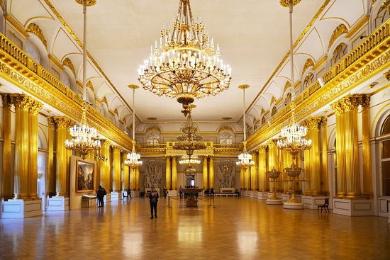 Гербовый зал в Эрмитаже